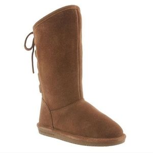 Worn once! Bearpaw Phylly Youth Hickory Size 4 Boots